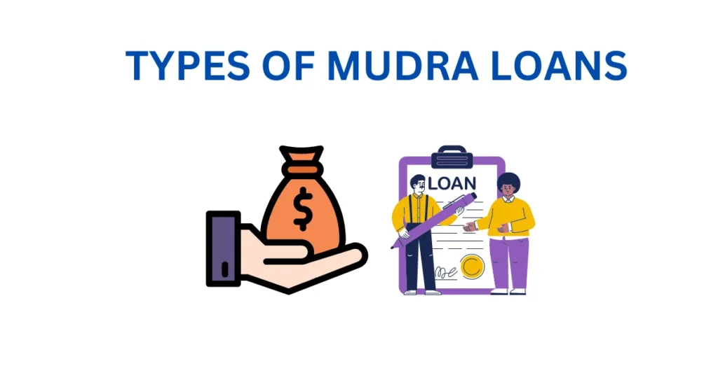 TYPES OF MUDRA LOANS