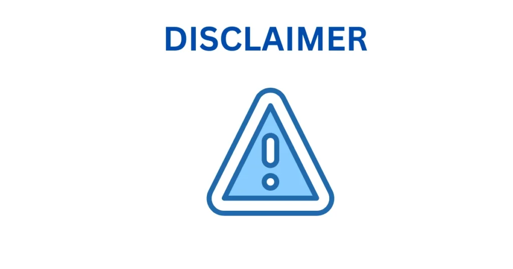 DISCLAIMER