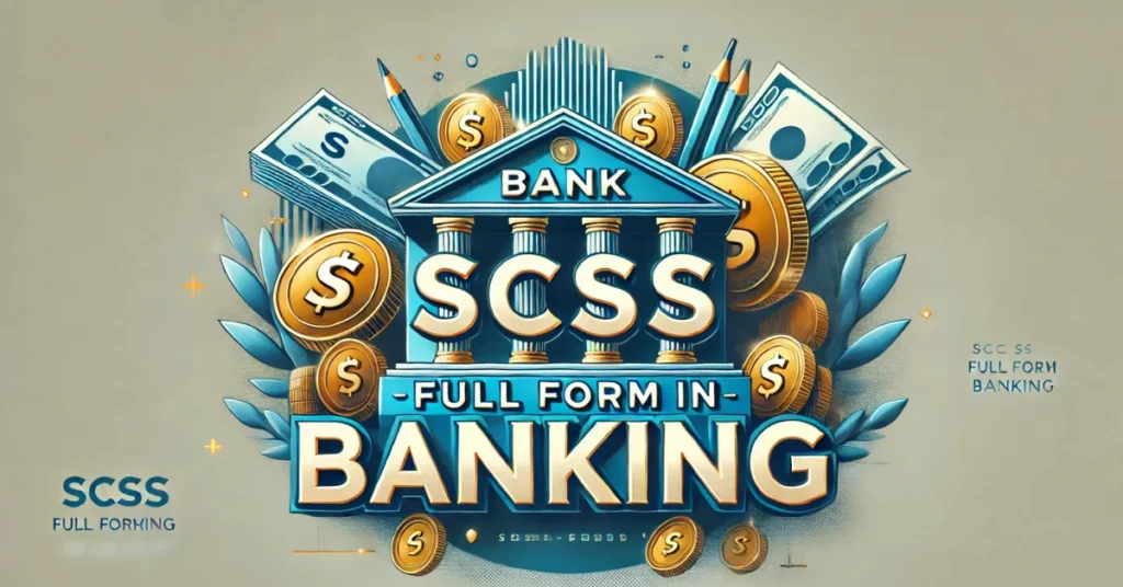 scss full form in banking